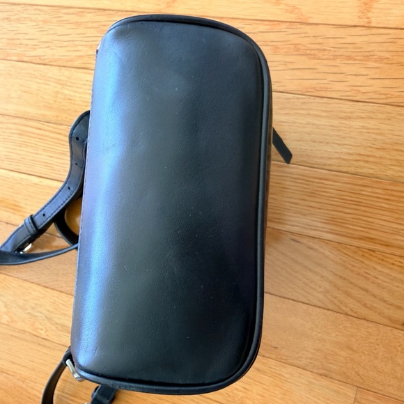 Michael Kors Black Rhea Patent Mini Backpack main image 9